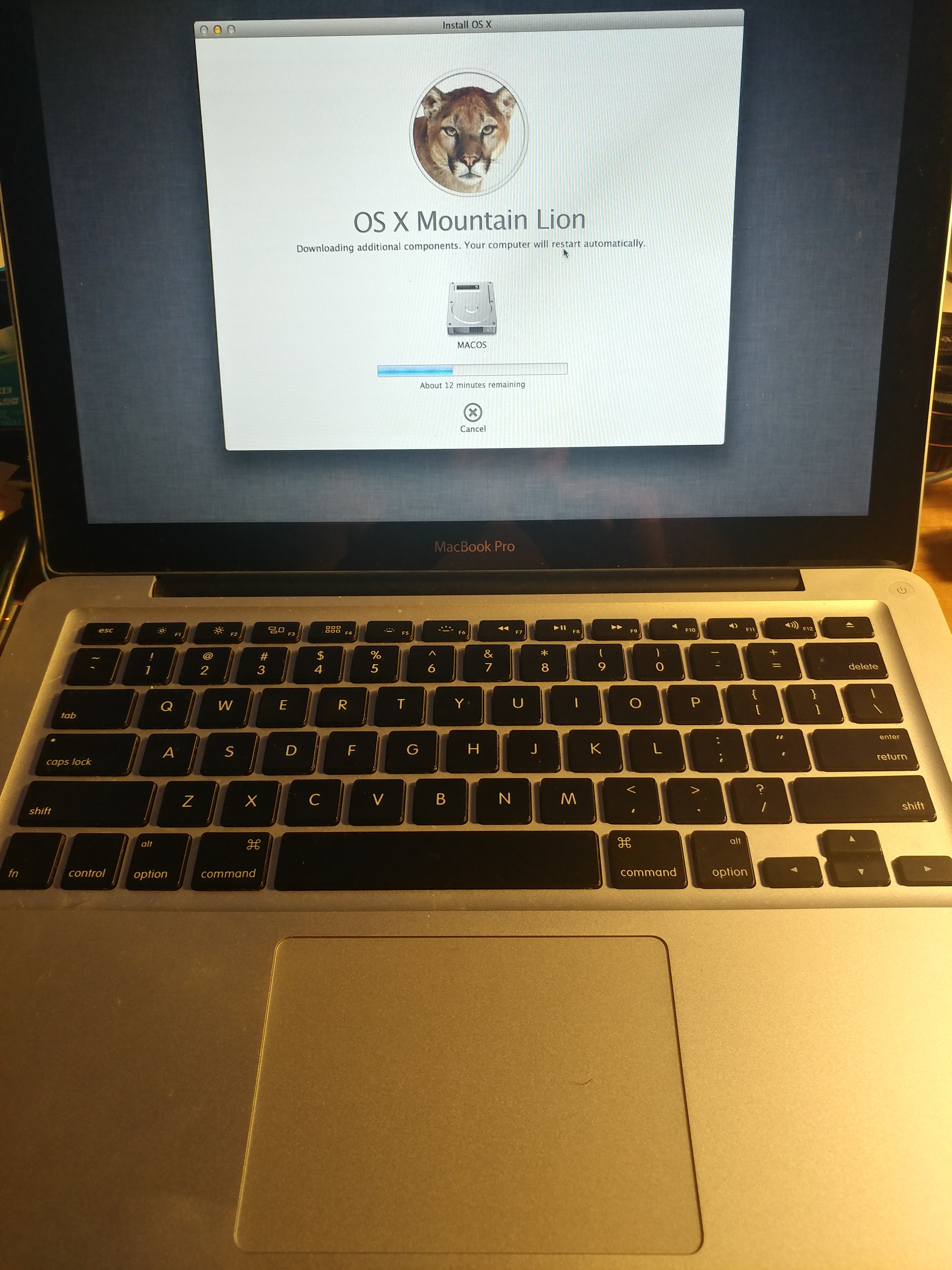 installing mac osx