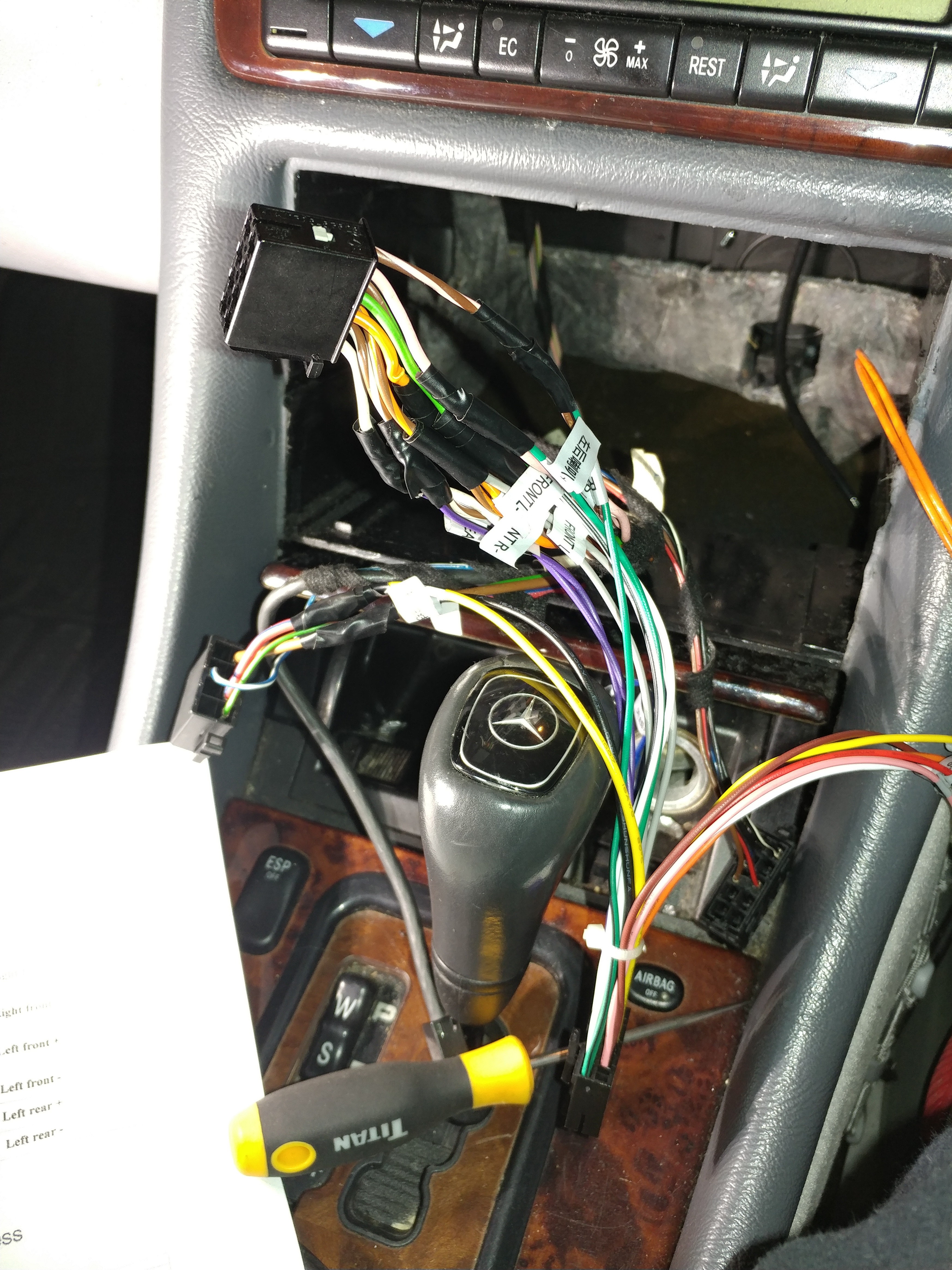 installing aftermarket stereo