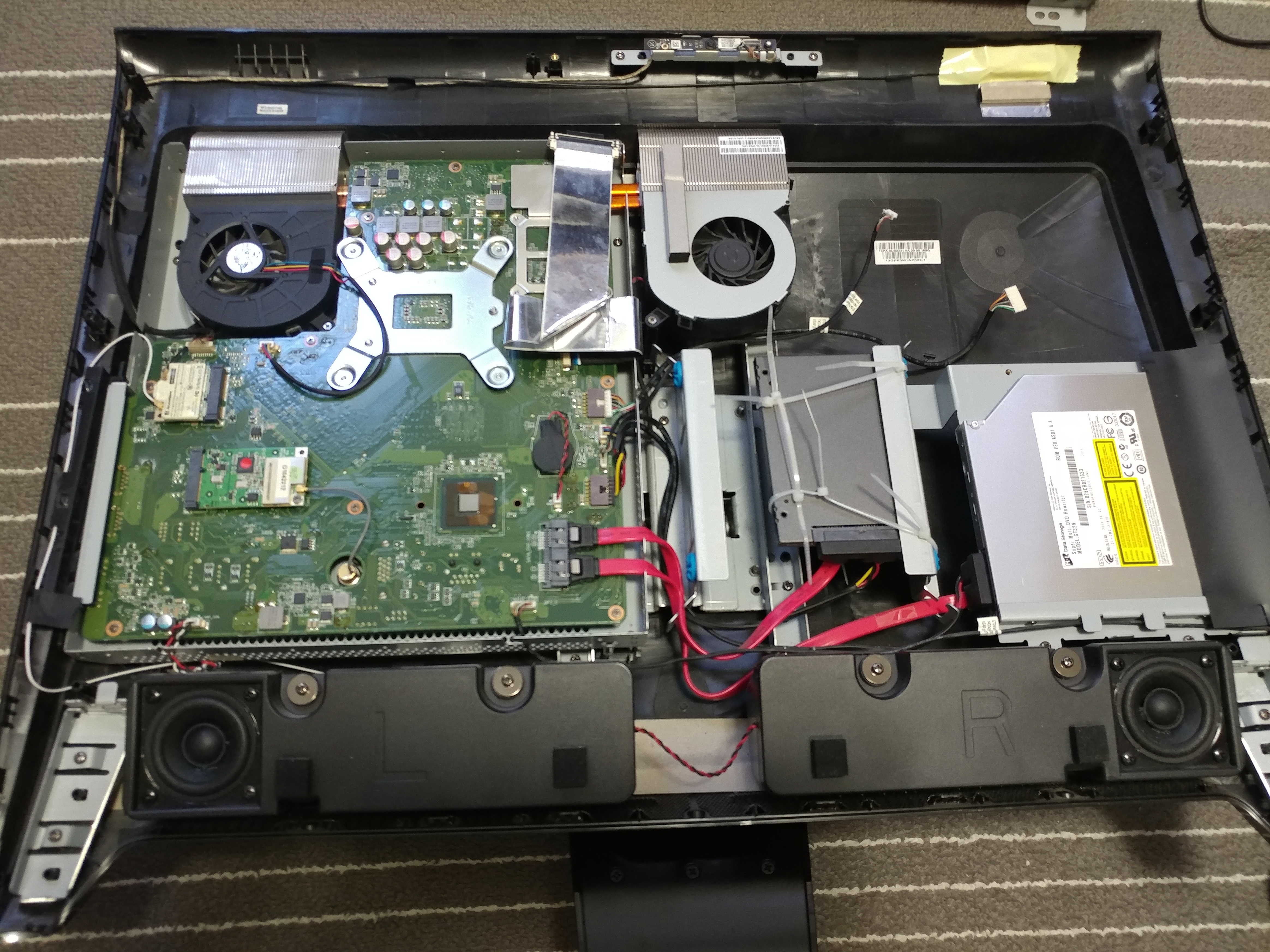 SSD upgrade for a HP all-in-one desktop