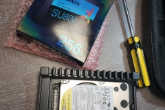 hard drive to SSD upgrade