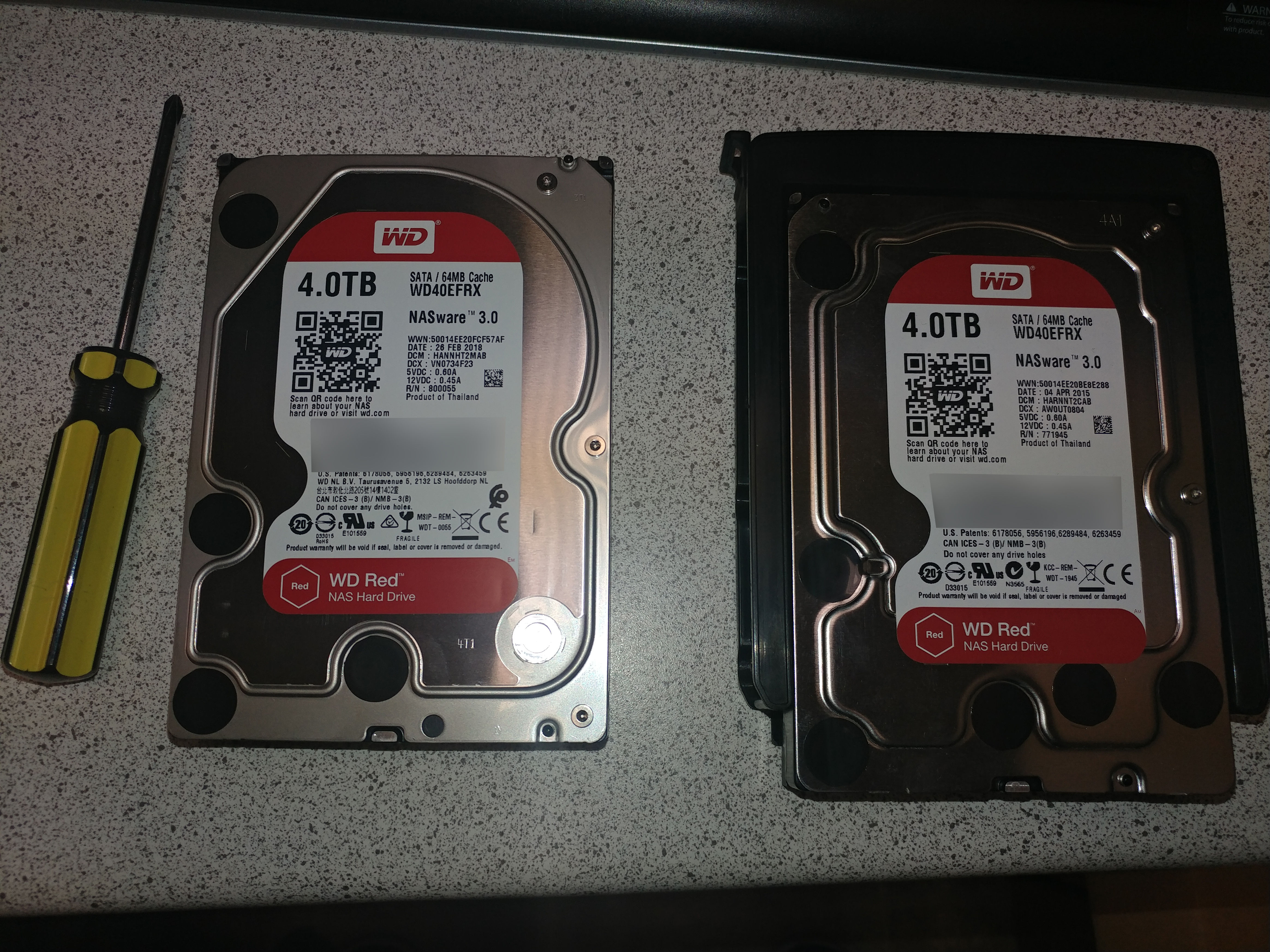 4TB hard drive upgrades