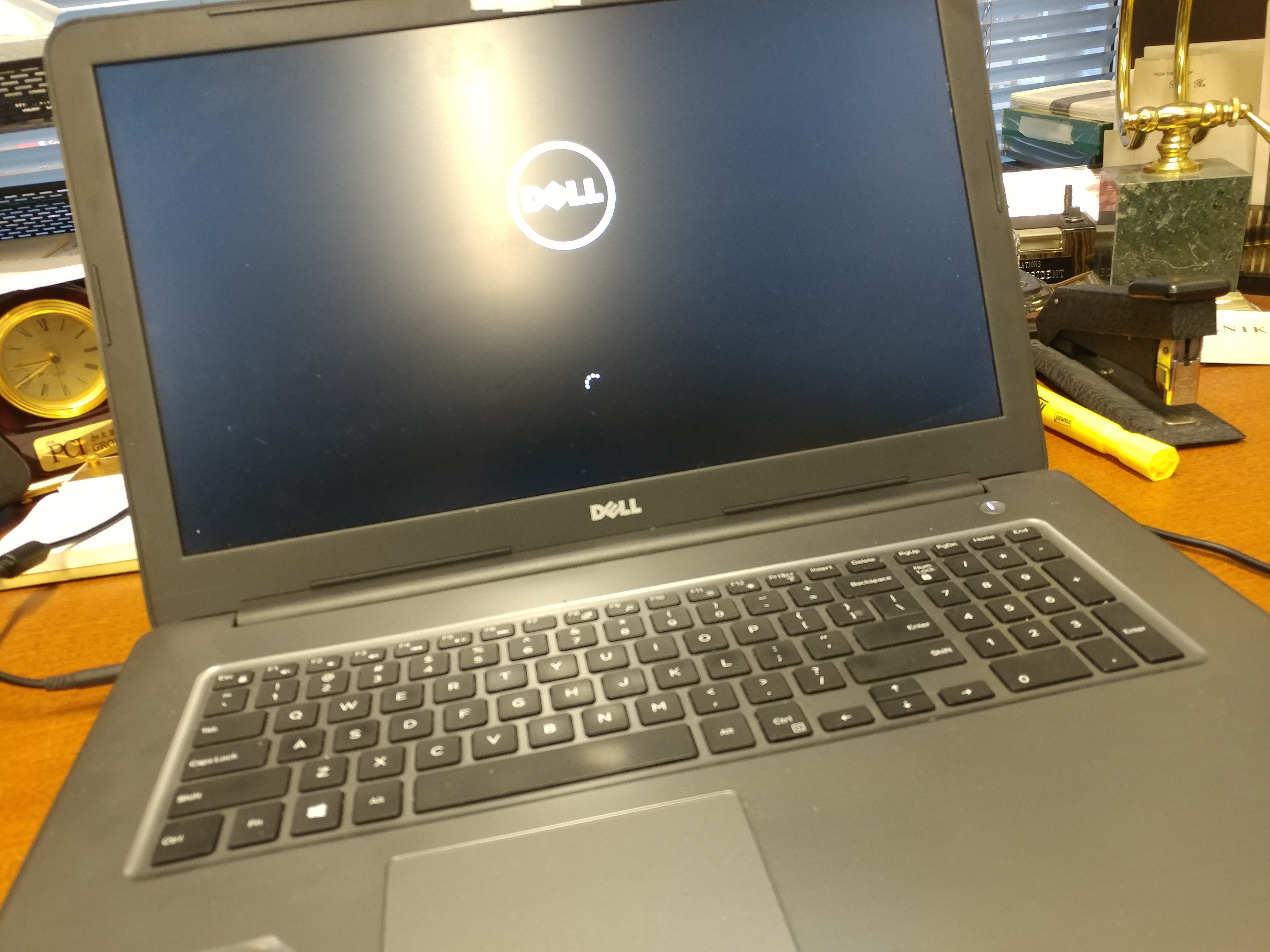new dell laptop setup