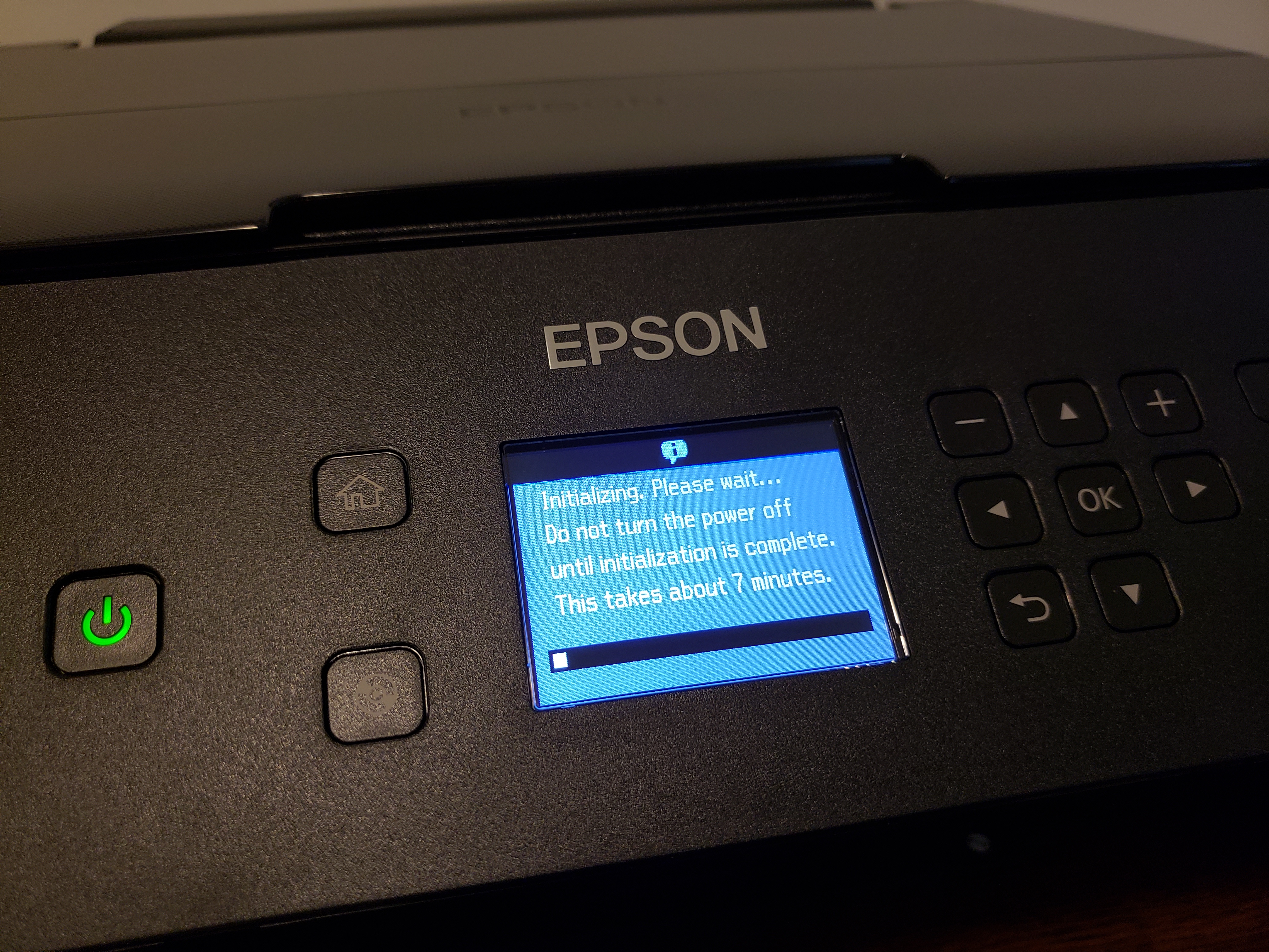 Epson printer setup
