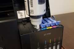 Epson printer setup adding ink