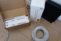 new unifi wifi access point unboxed