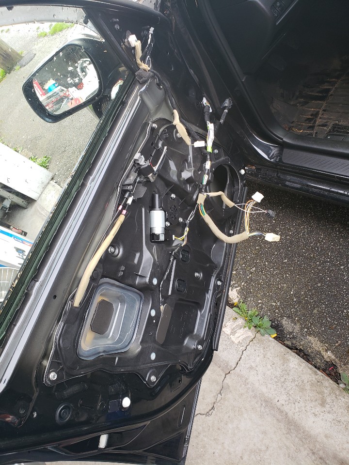 driver side door speaker repair