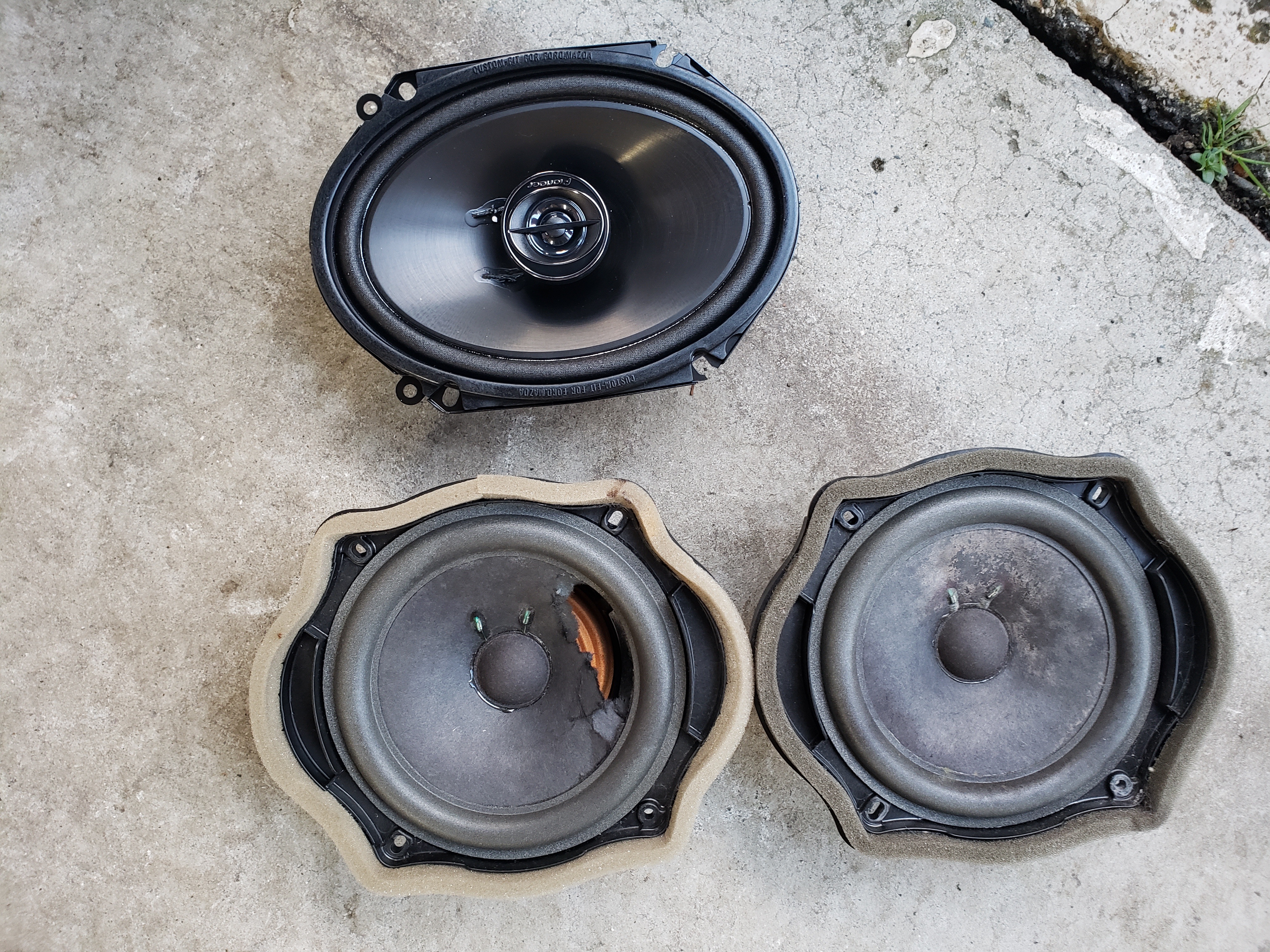 new speaker vs old speakers